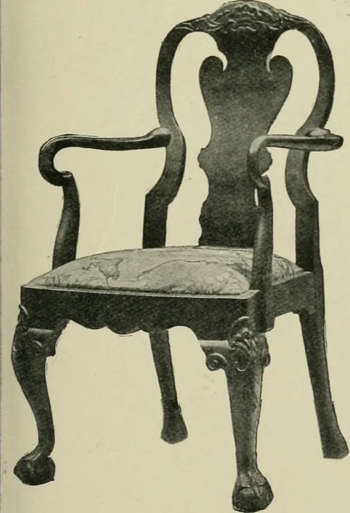 An illustration from Chats on old furniture : a practical guide for collectors, 1906, leaf 148