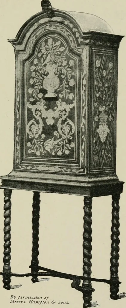 An illustration from Chats on old furniture : a practical guide for collectors, 1906, leaf 152