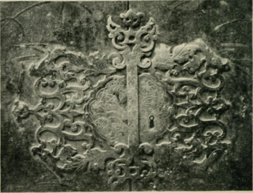 An illustration from Chats on old furniture : a practical guide for collectors, 1906, leaf 159
