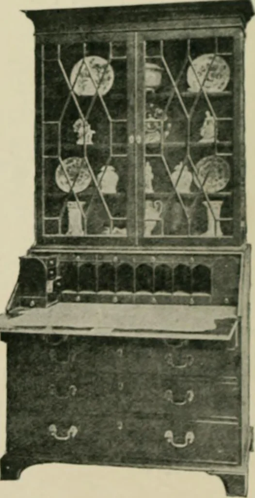 An illustration from Chats on old furniture : a practical guide for collectors, 1906, leaf 17