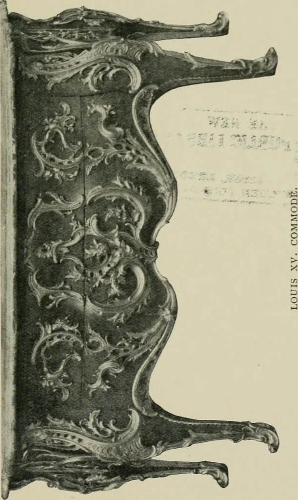 An illustration from Chats on old furniture : a practical guide for collectors, 1906, leaf 180