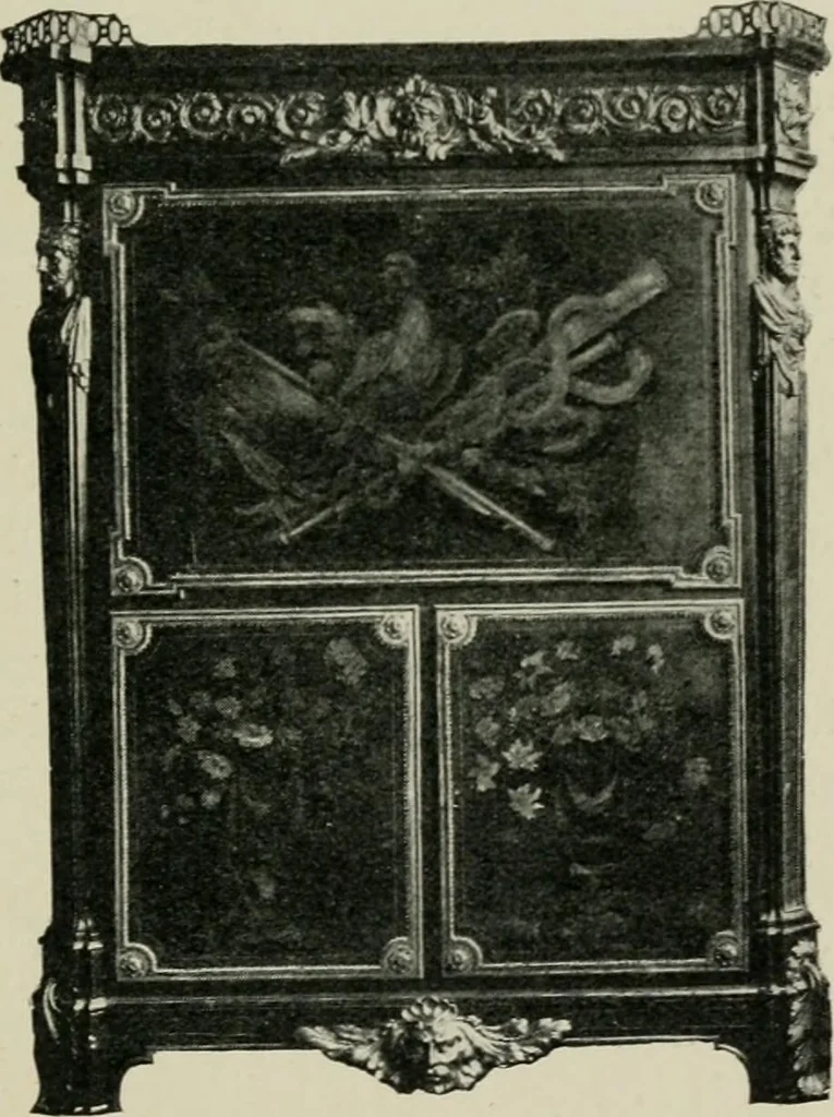 An illustration from Chats on old furniture : a practical guide for collectors, 1906, leaf 186