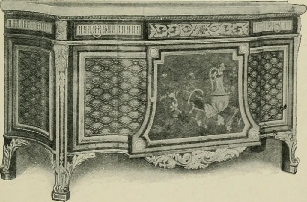 An illustration from Chats on old furniture : a practical guide for collectors, 1906, leaf 202