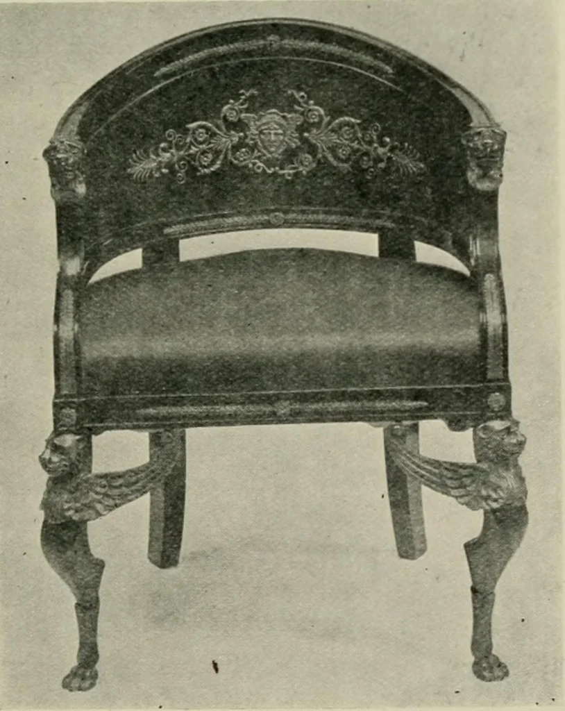 An illustration from Chats on old furniture : a practical guide for collectors, 1906, leaf 206