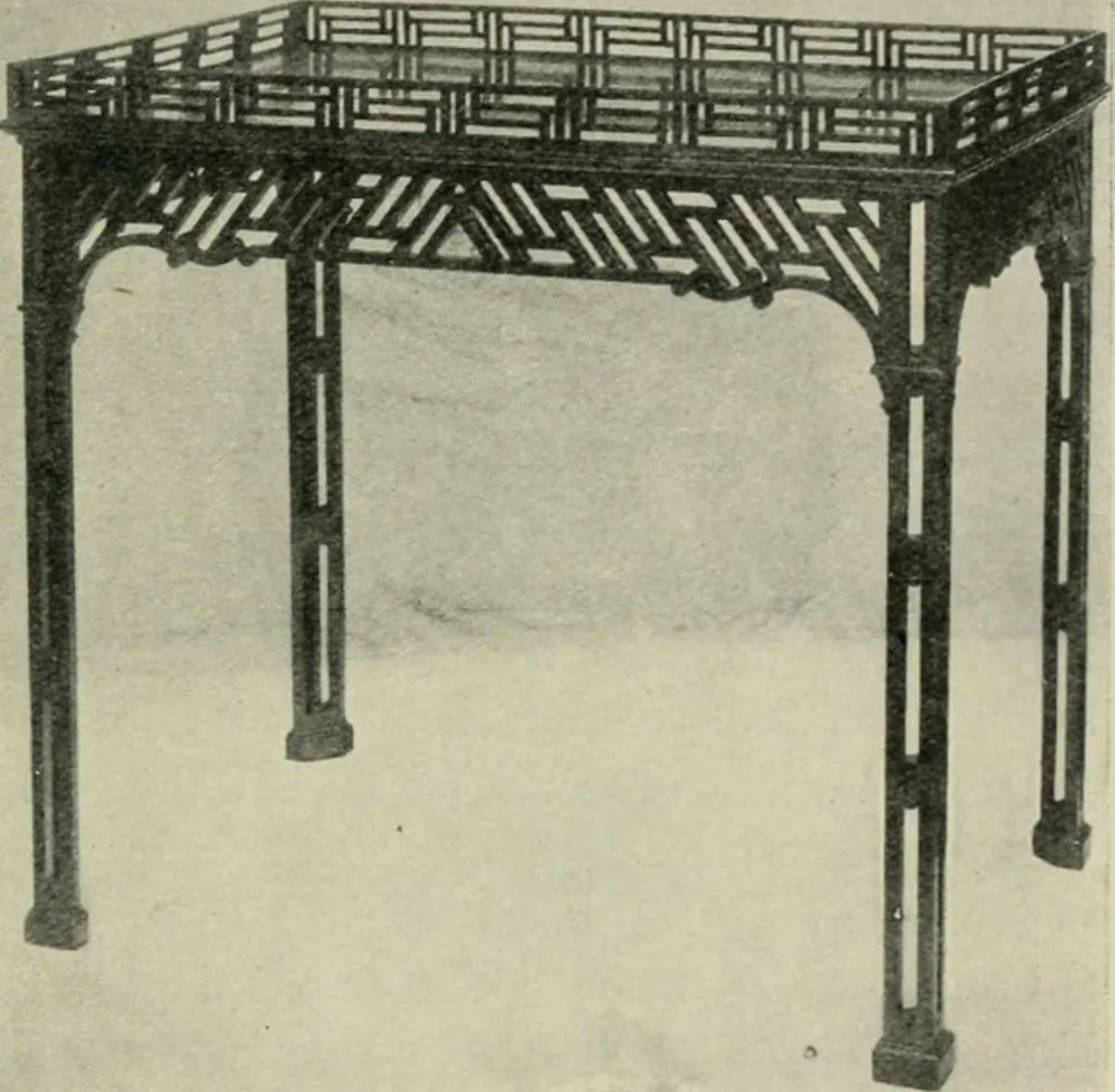 An illustration from Chats on old furniture : a practical guide for collectors, 1906, leaf 218