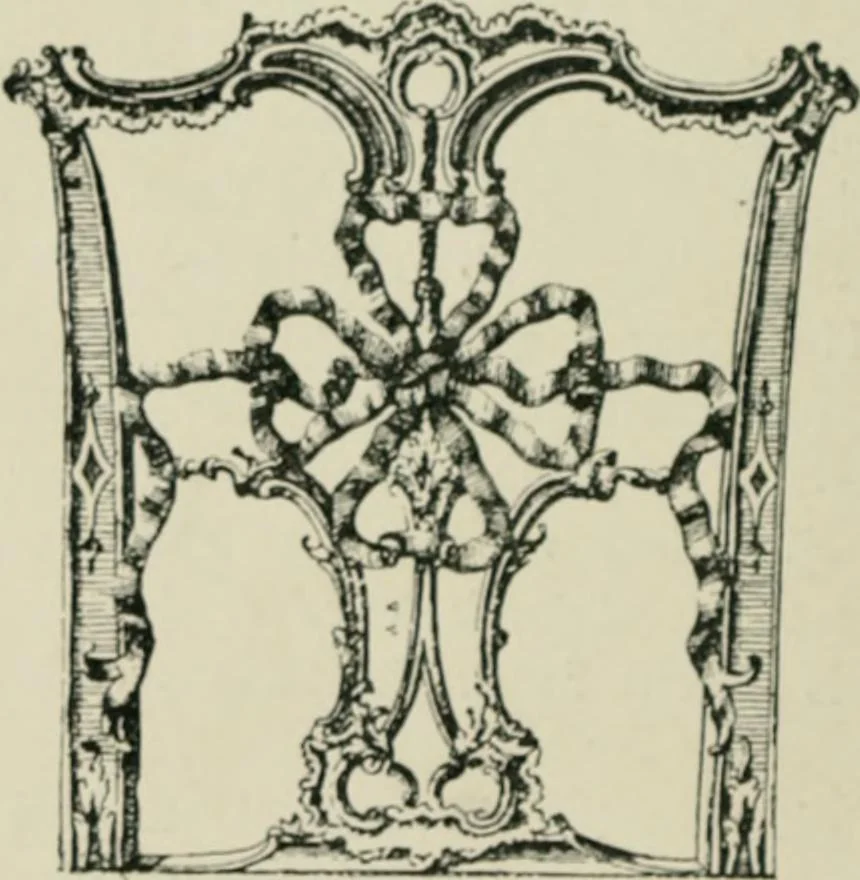An illustration from Chats on old furniture : a practical guide for collectors, 1906, leaf 227