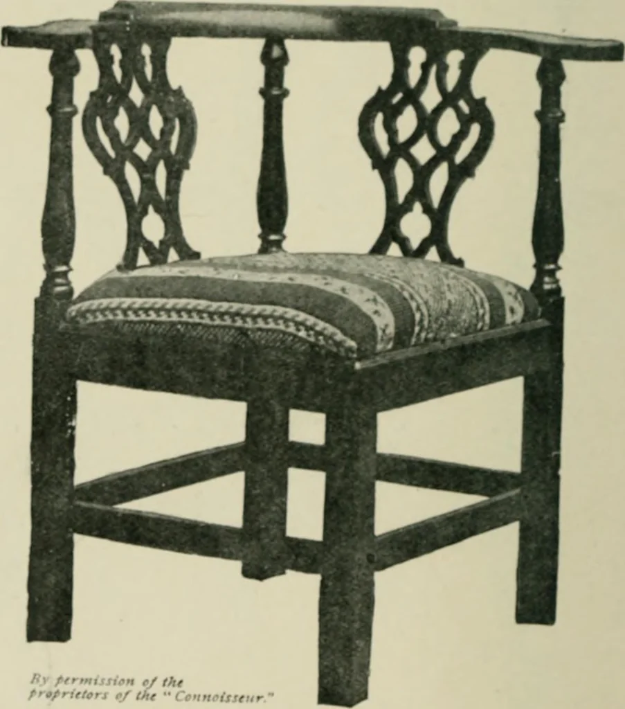 An illustration from Chats on old furniture : a practical guide for collectors, 1906, leaf 229