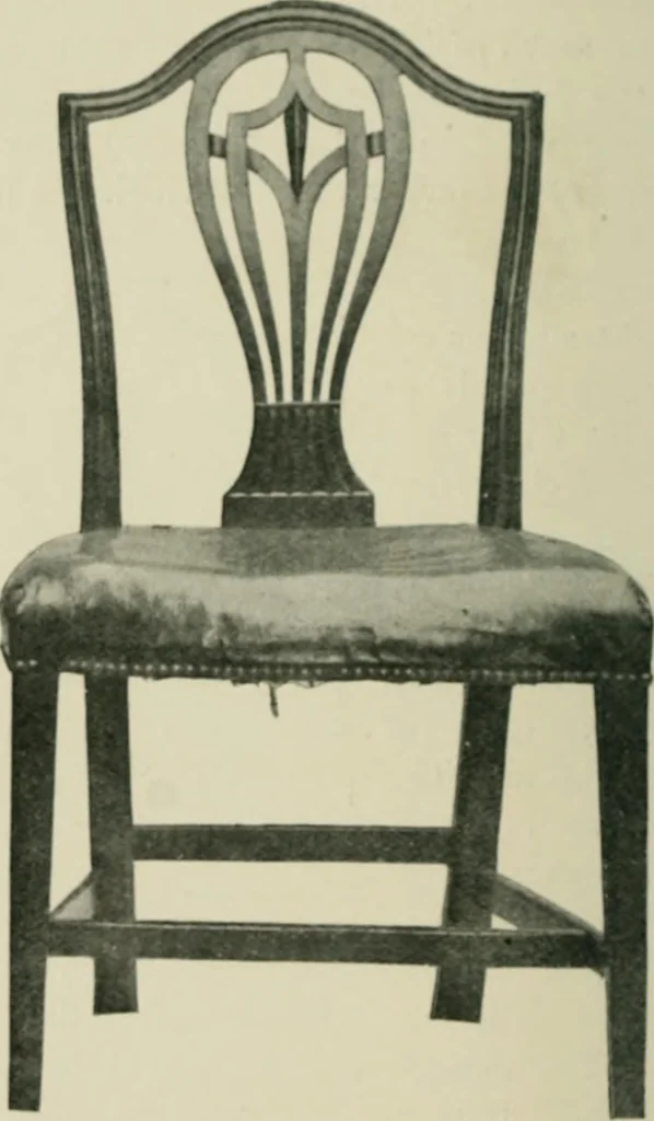 An illustration from Chats on old furniture : a practical guide for collectors, 1906, leaf 231