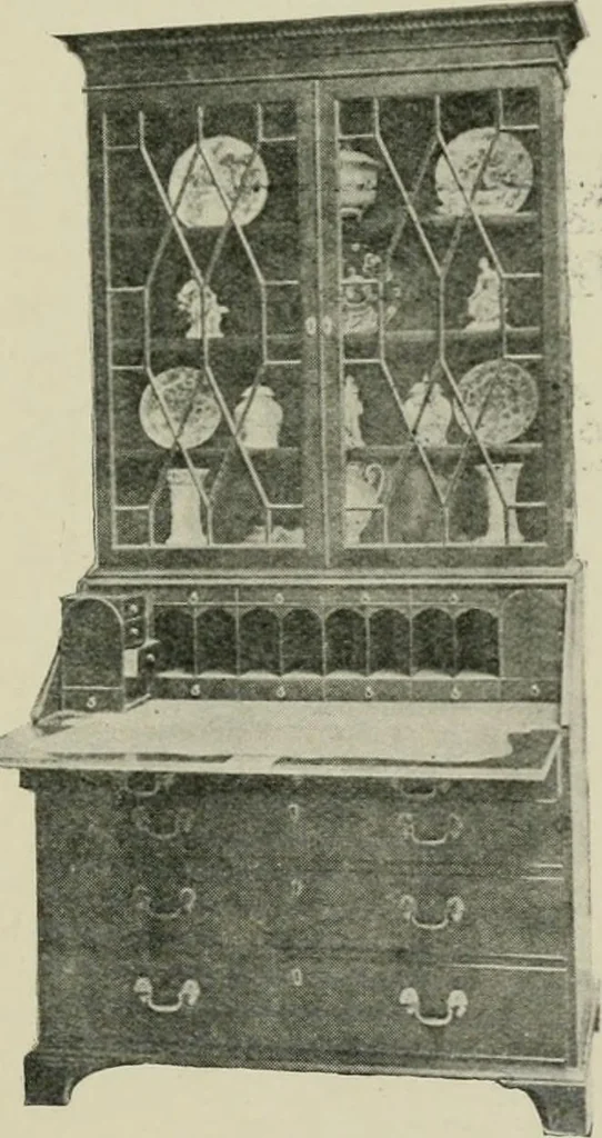 An illustration from Chats on old furniture : a practical guide for collectors, 1906, leaf 236