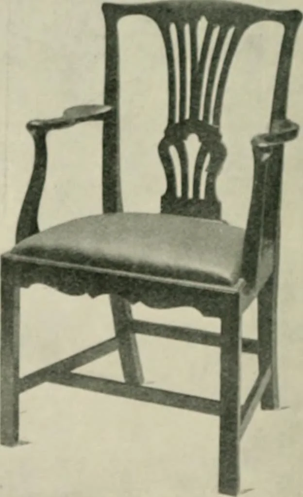 An illustration from Chats on old furniture : a practical guide for collectors, 1906, leaf 237