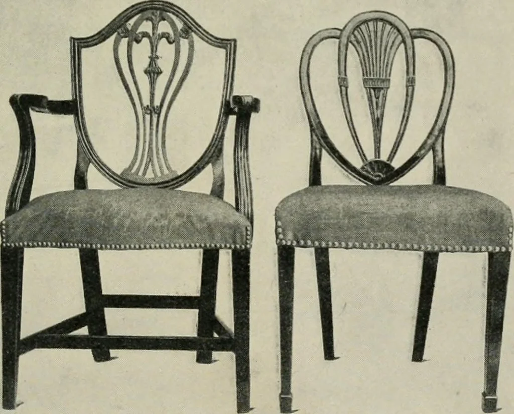 An illustration from Chats on old furniture : a practical guide for collectors, 1906, leaf 248