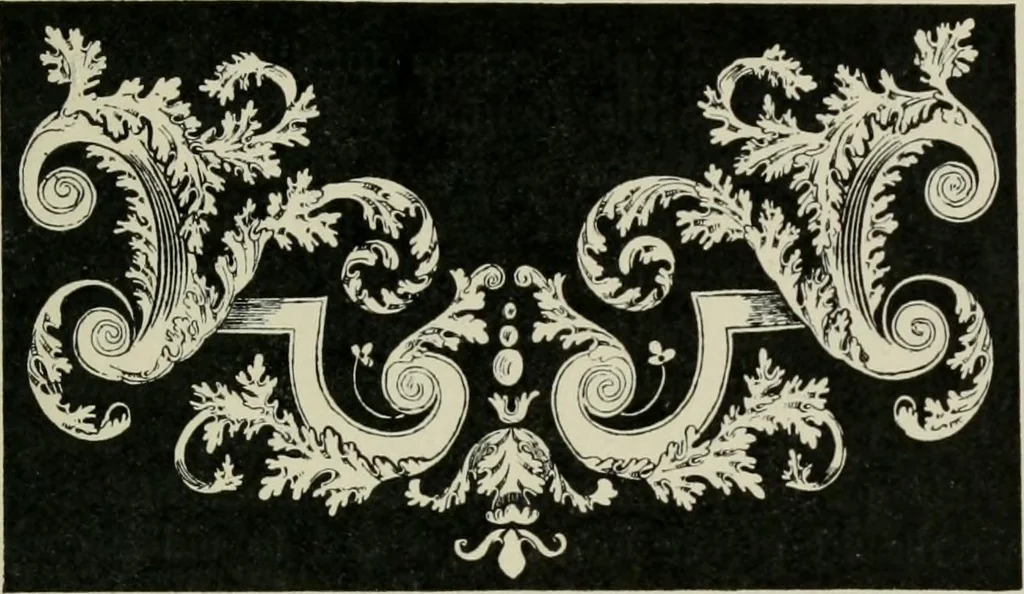 An illustration from Chats on old furniture : a practical guide for collectors, 1906, leaf 264