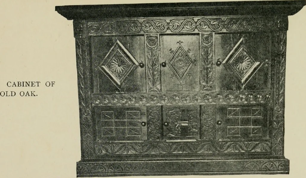 An illustration from Chats on old furniture : a practical guide for collectors, 1906, leaf 272