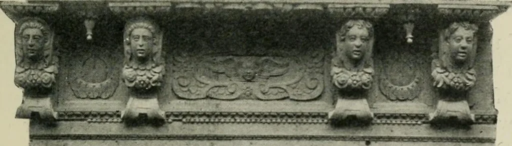 An illustration from Chats on old furniture : a practical guide for collectors, 1906, leaf 38