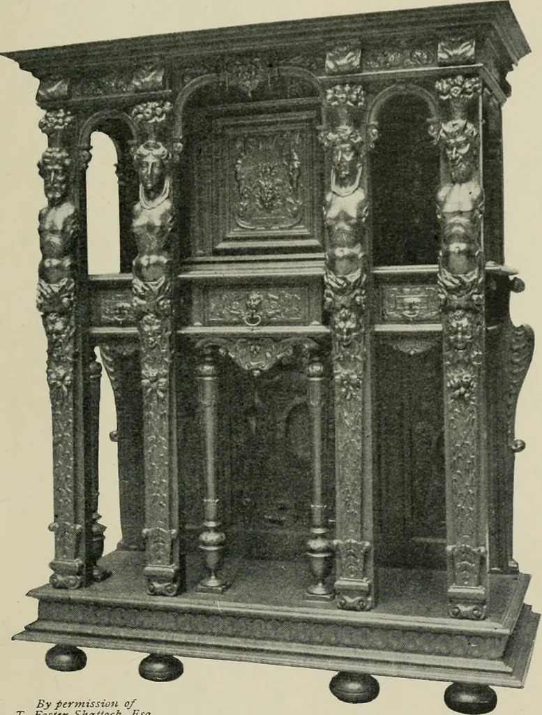 An illustration from Chats on old furniture : a practical guide for collectors, 1906, leaf 50