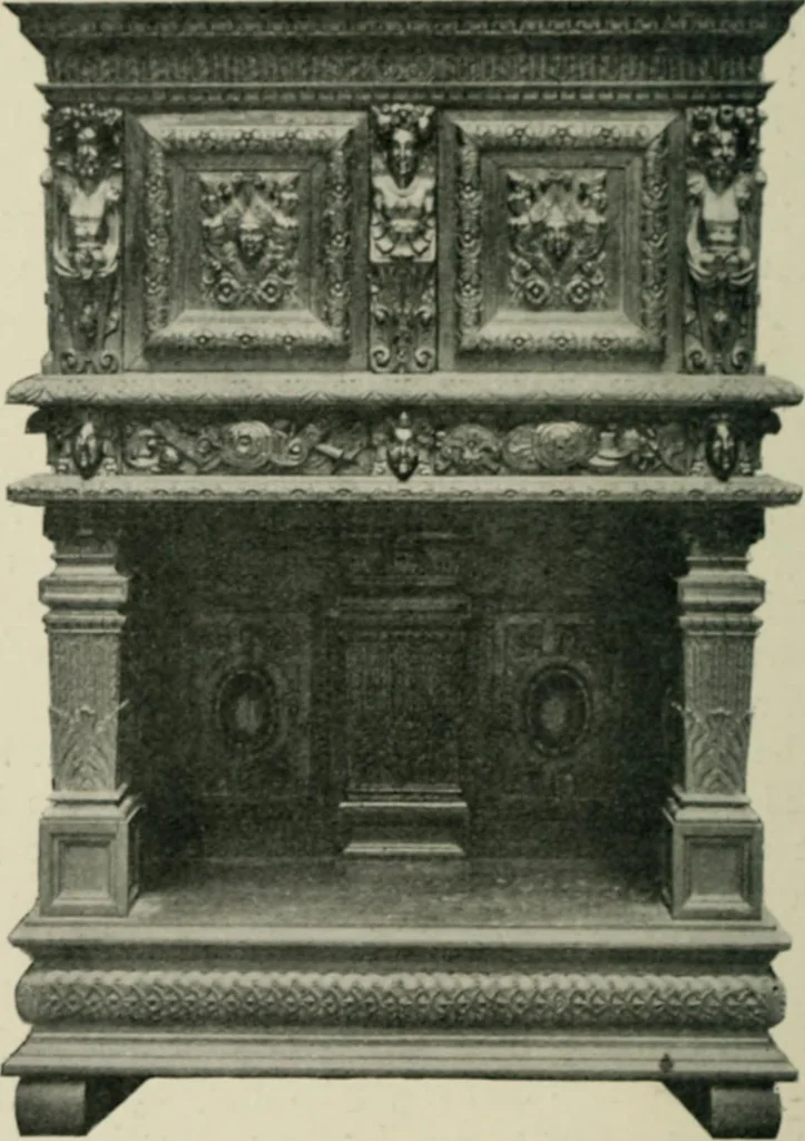 An illustration from Chats on old furniture : a practical guide for collectors, 1906, leaf 53