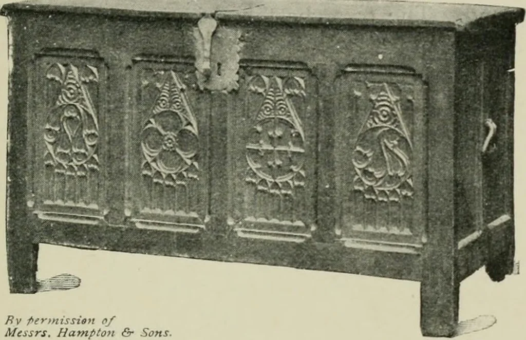 An illustration from Chats on old furniture : a practical guide for collectors, 1906, leaf 64