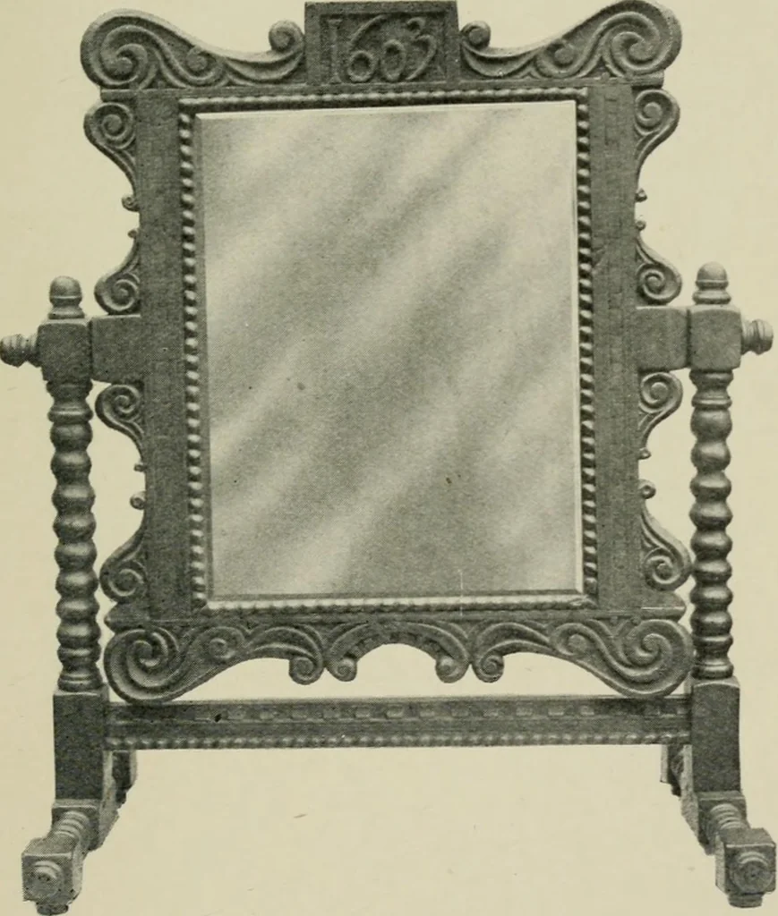 An illustration from Chats on old furniture : a practical guide for collectors, 1906, leaf 76