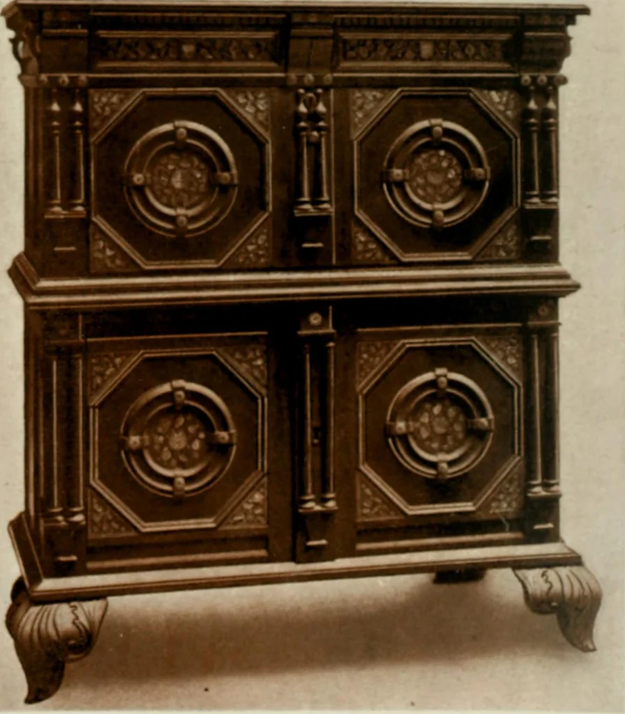 An illustration from Chats on old furniture : a practical guide for collectors, 1906, leaf 9
