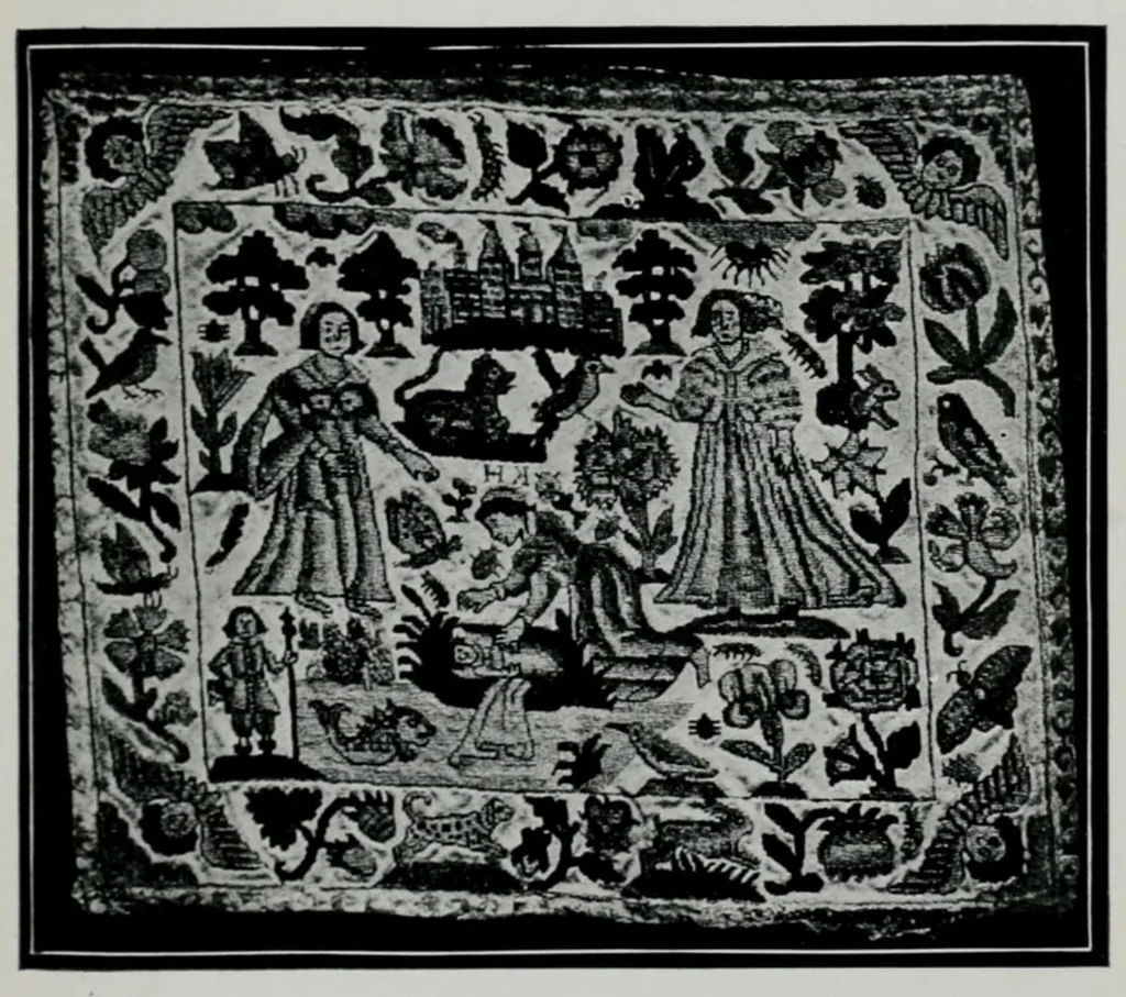 An illustration from Chats on old lace and needlework;, 1925, leaf 303