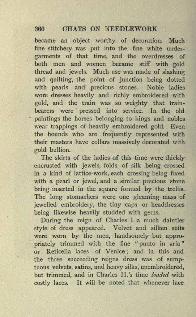 An illustration from Chats on old lace and needlework, 1919, leaf 362