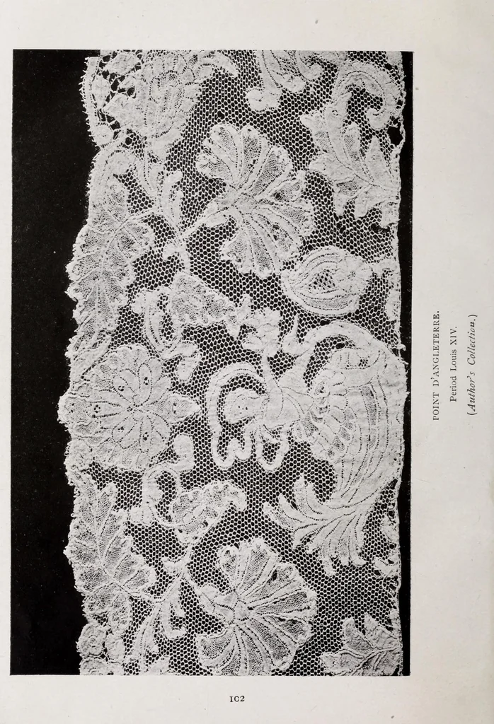 An illustration from Chats on old lace and needlework, 1908, leaf 106