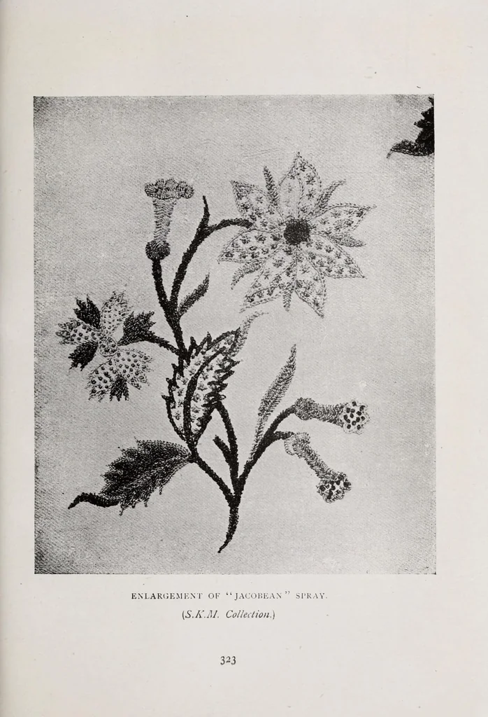 An illustration from Chats on old lace and needlework, 1908, leaf 327