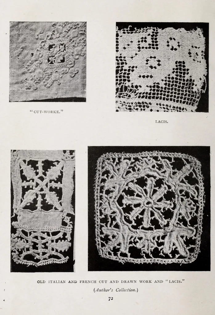 An illustration from Chats on old lace and needlework, 1908, leaf 76