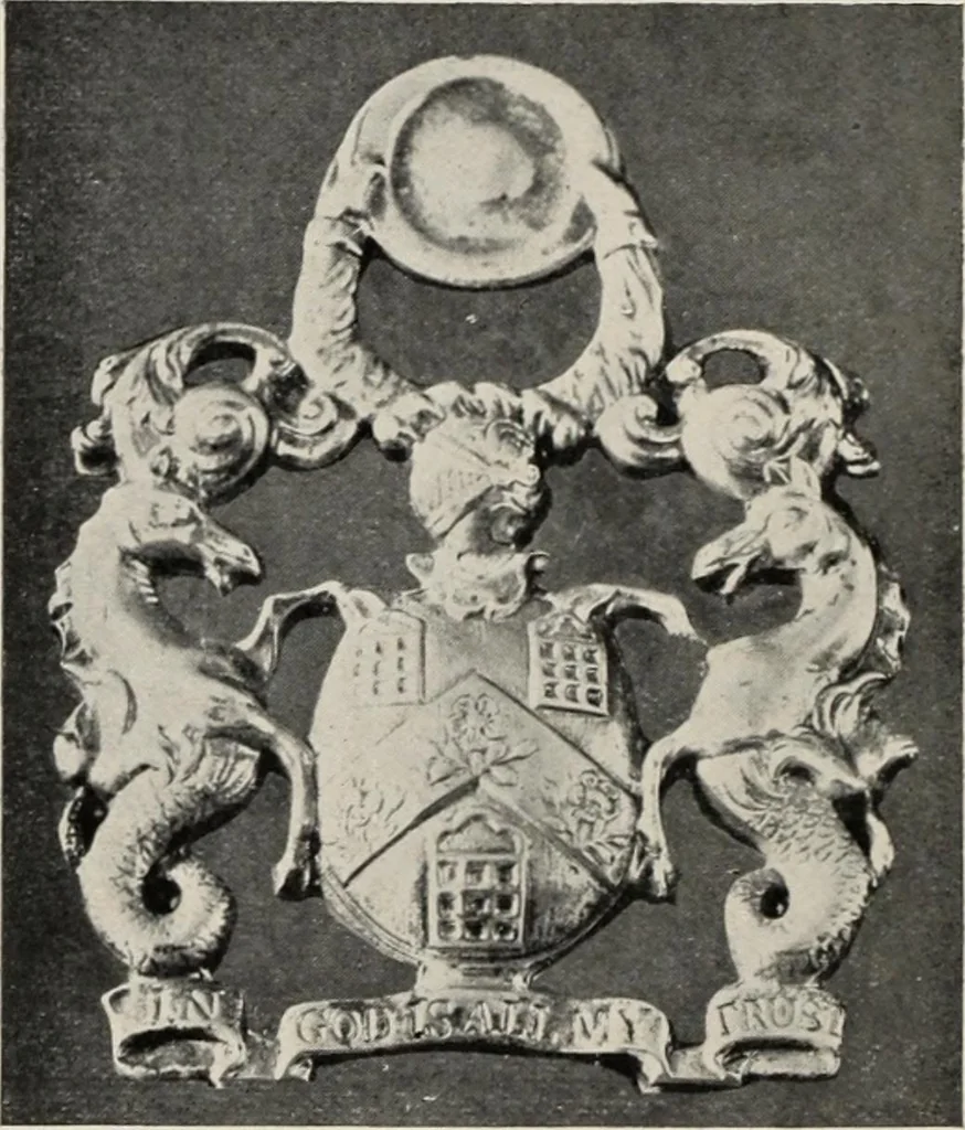 An illustration from Chats on old pewter, 1911, leaf 109