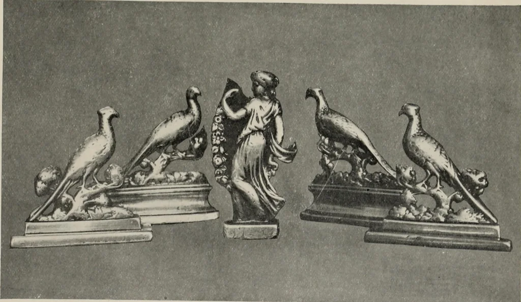 An illustration from Chats on old pewter, 1911, leaf 146