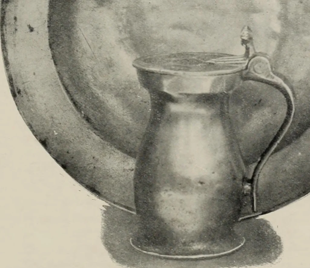 An illustration from Chats on old pewter, 1911, leaf 156