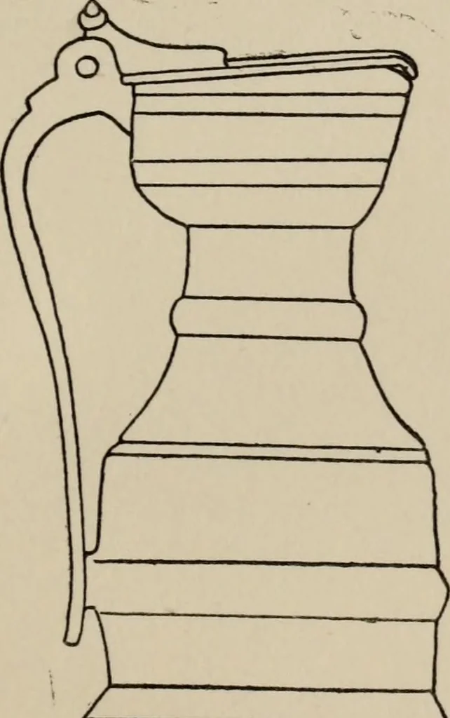 An illustration from Chats on old pewter, 1911, leaf 174