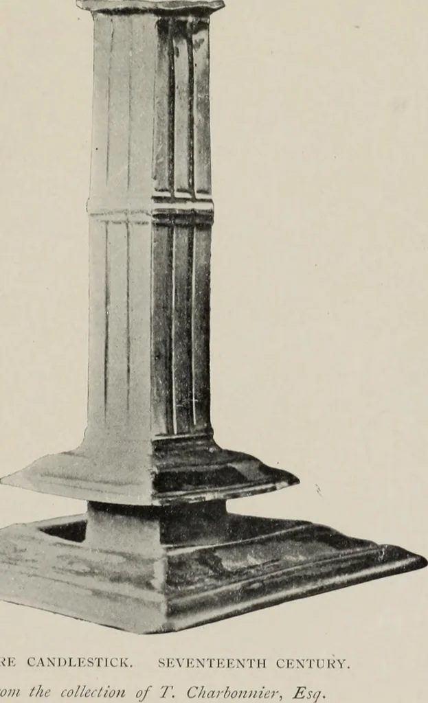 An illustration from Chats on old pewter, 1911, leaf 188
