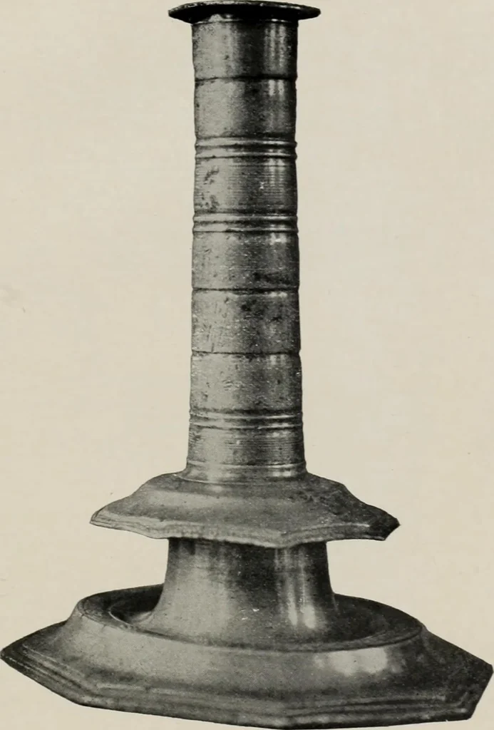 An illustration from Chats on old pewter, 1911, leaf 196
