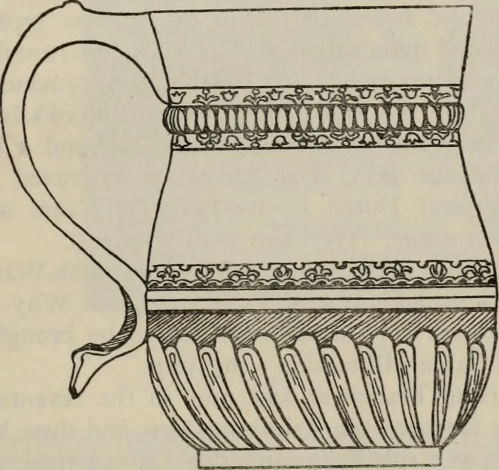 An illustration from Chats on old pewter, 1911, leaf 198
