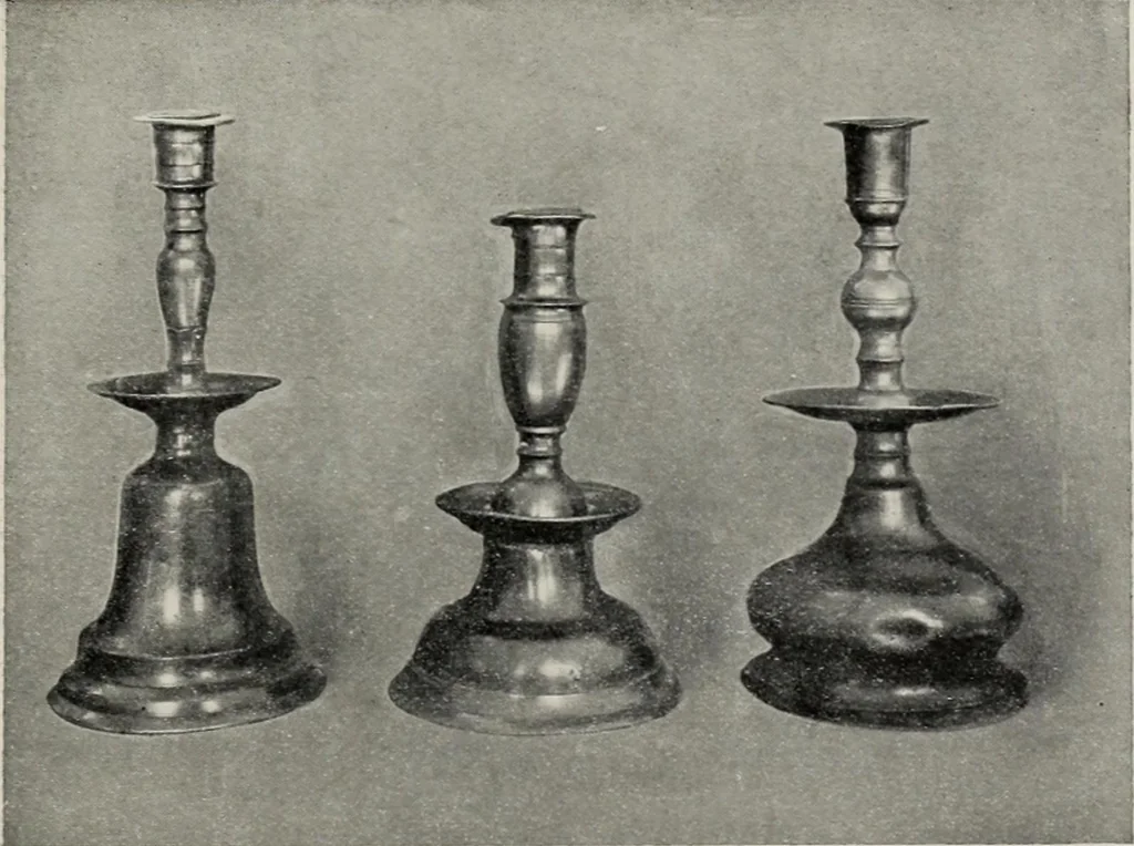 An illustration from Chats on old pewter, 1911, leaf 204