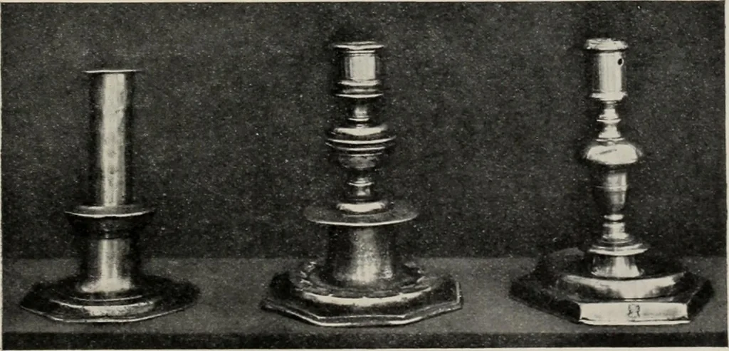 An illustration from Chats on old pewter, 1911, leaf 204
