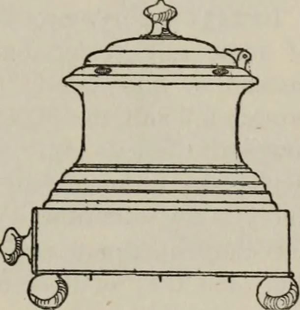 An illustration from Chats on old pewter, 1911, leaf 206