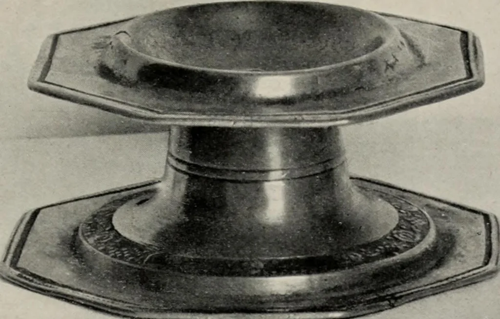 An illustration from Chats on old pewter, 1911, leaf 208