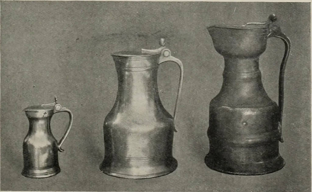 An illustration from Chats on old pewter, 1911, leaf 208