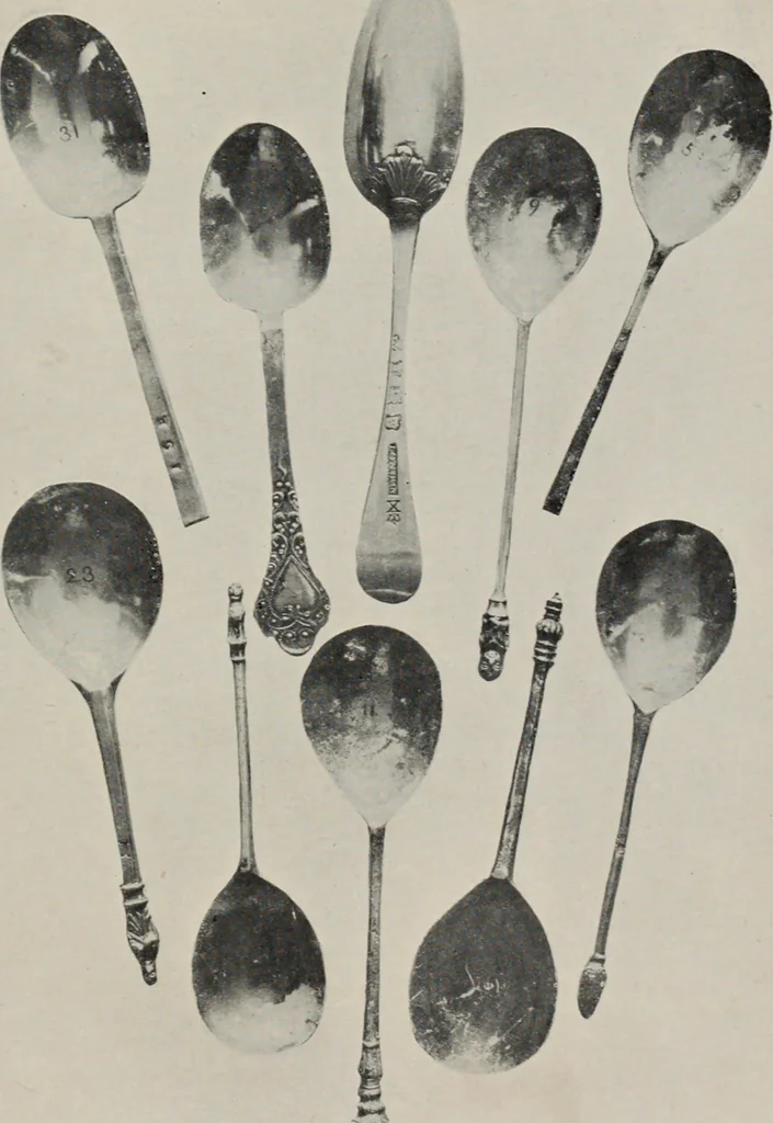 An illustration from Chats on old pewter, 1911, leaf 212
