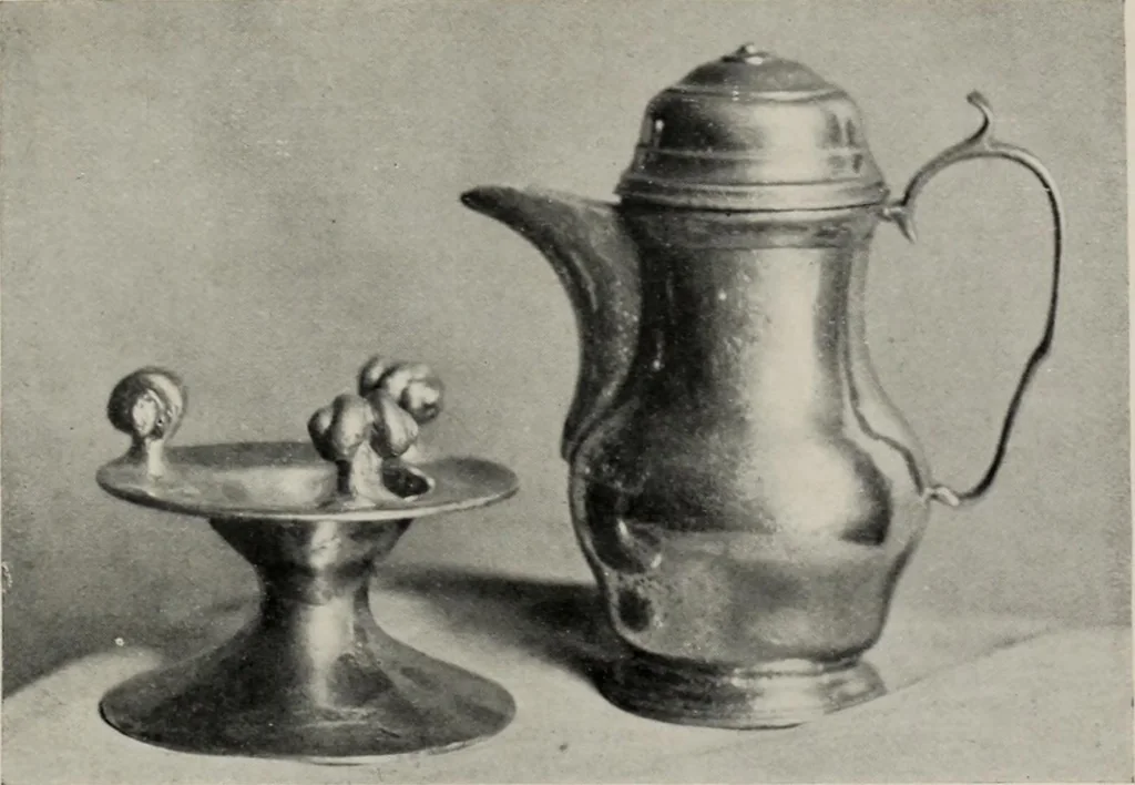 An illustration from Chats on old pewter, 1911, leaf 224