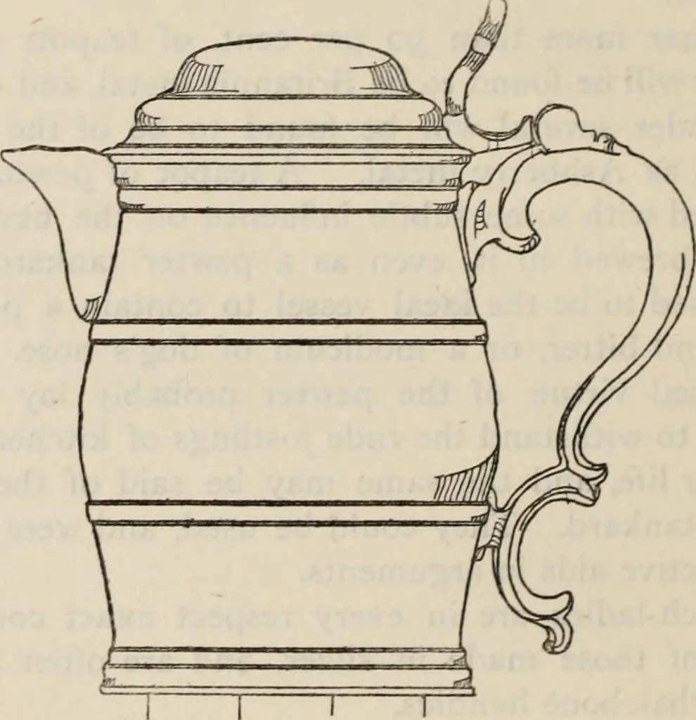 An illustration from Chats on old pewter, 1911, leaf 227