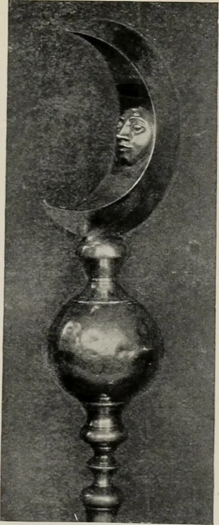 An illustration from Chats on old pewter, 1911, leaf 232
