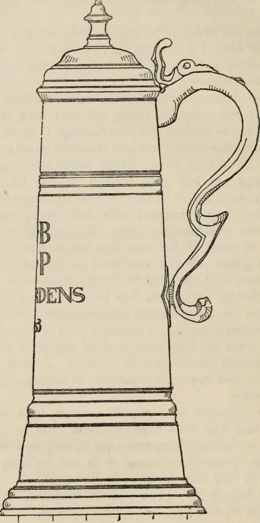 An illustration from Chats on old pewter, 1911, leaf 247