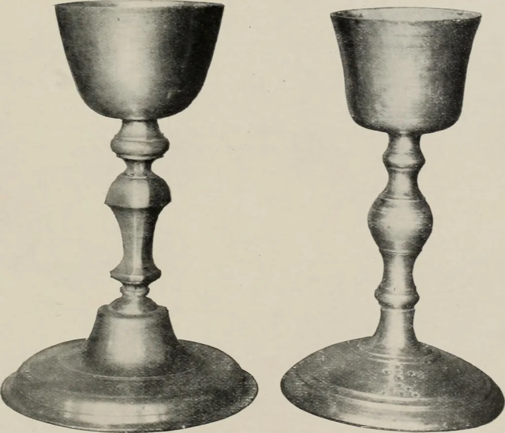 An illustration from Chats on old pewter, 1911, leaf 248