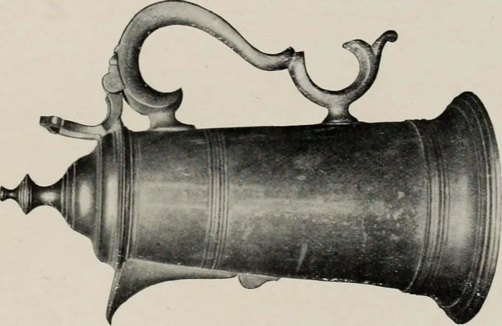 An illustration from Chats on old pewter, 1911, leaf 252