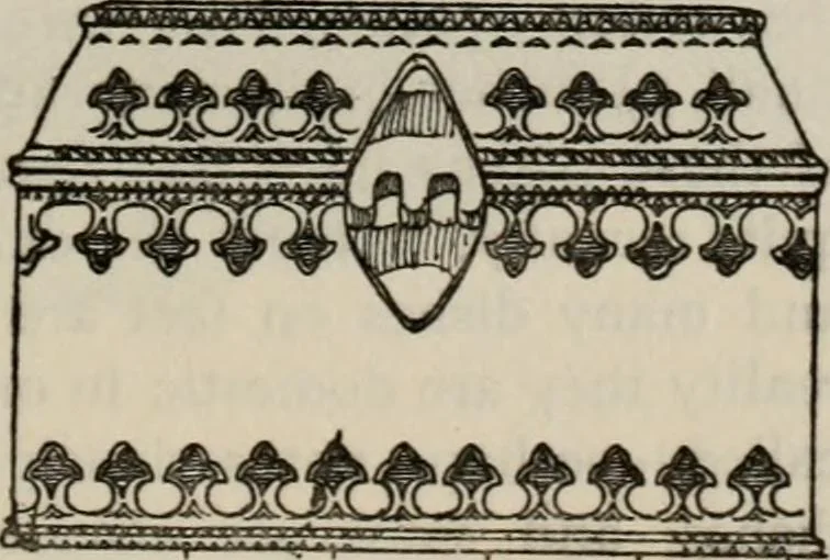 An illustration from Chats on old pewter, 1911, leaf 254