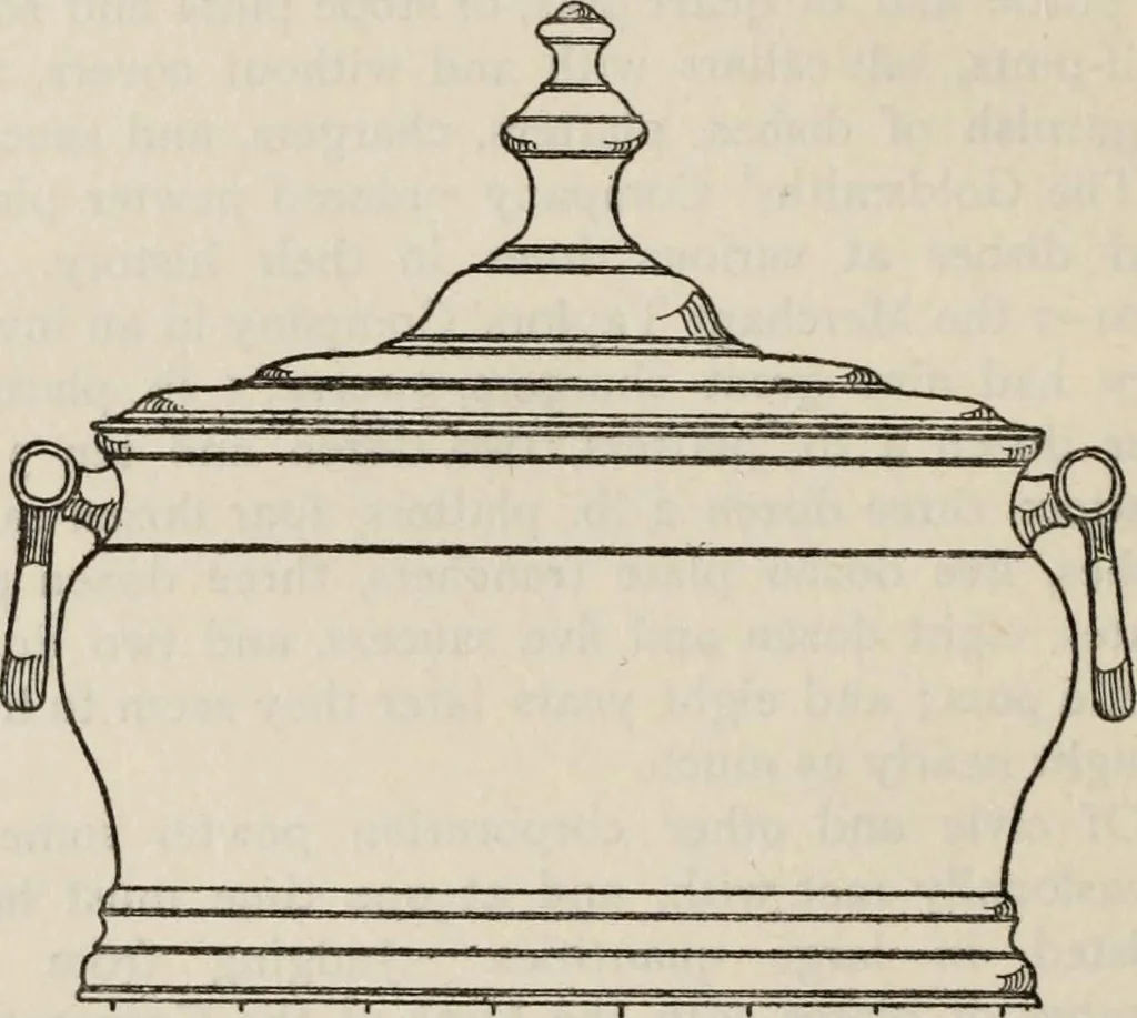 An illustration from Chats on old pewter, 1911, leaf 259
