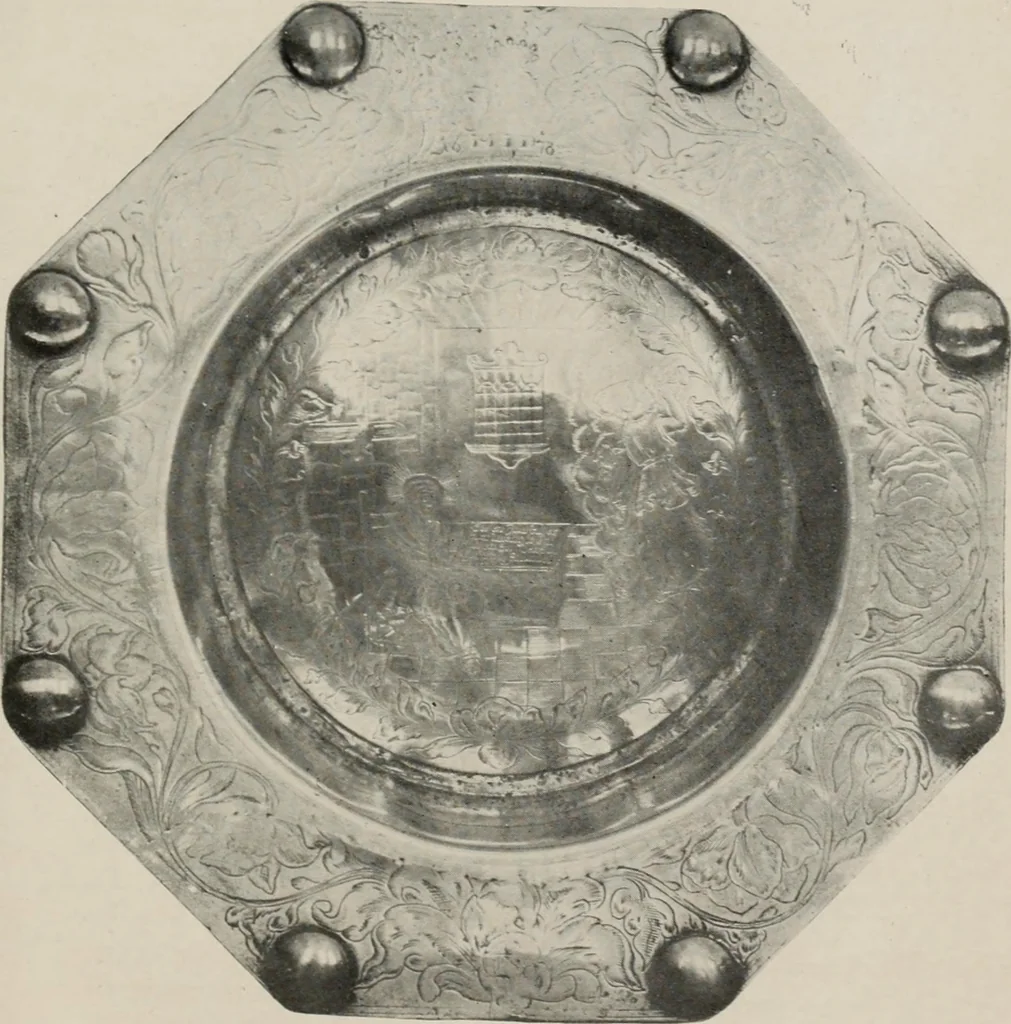 An illustration from Chats on old pewter, 1911, leaf 284